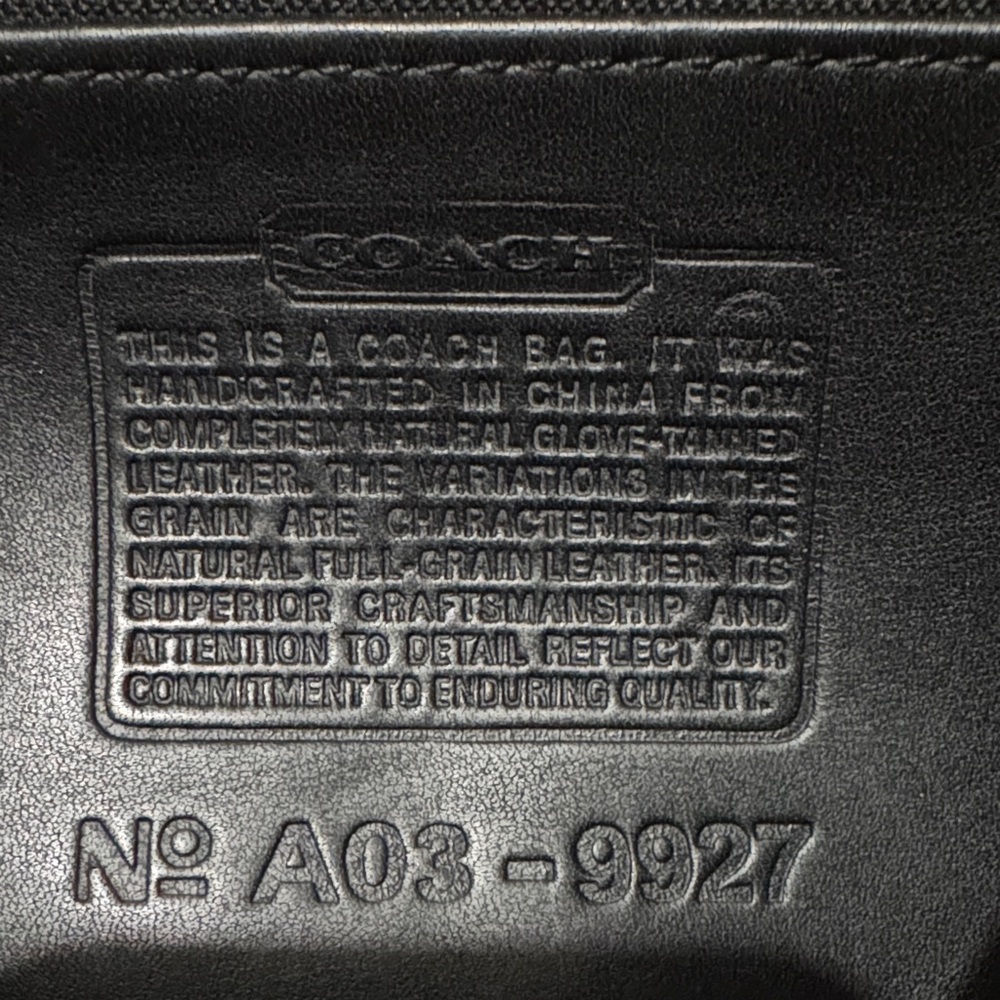 Coach Vintage Willis bag #9927 - Picture 6 of 15